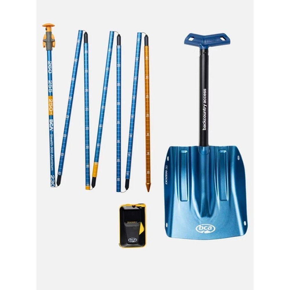 BCA T4 TURBO AVALANCHE RESCUE PACKAGE Beacon, Shovel, Probe